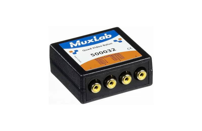 Muxlab Quad Video Balun 500032