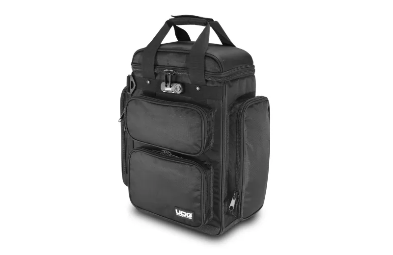 UDG ULTIMATE PRODUCERBAG LARGE BLACK/ORANGE INSIDE U9022BL/OR
