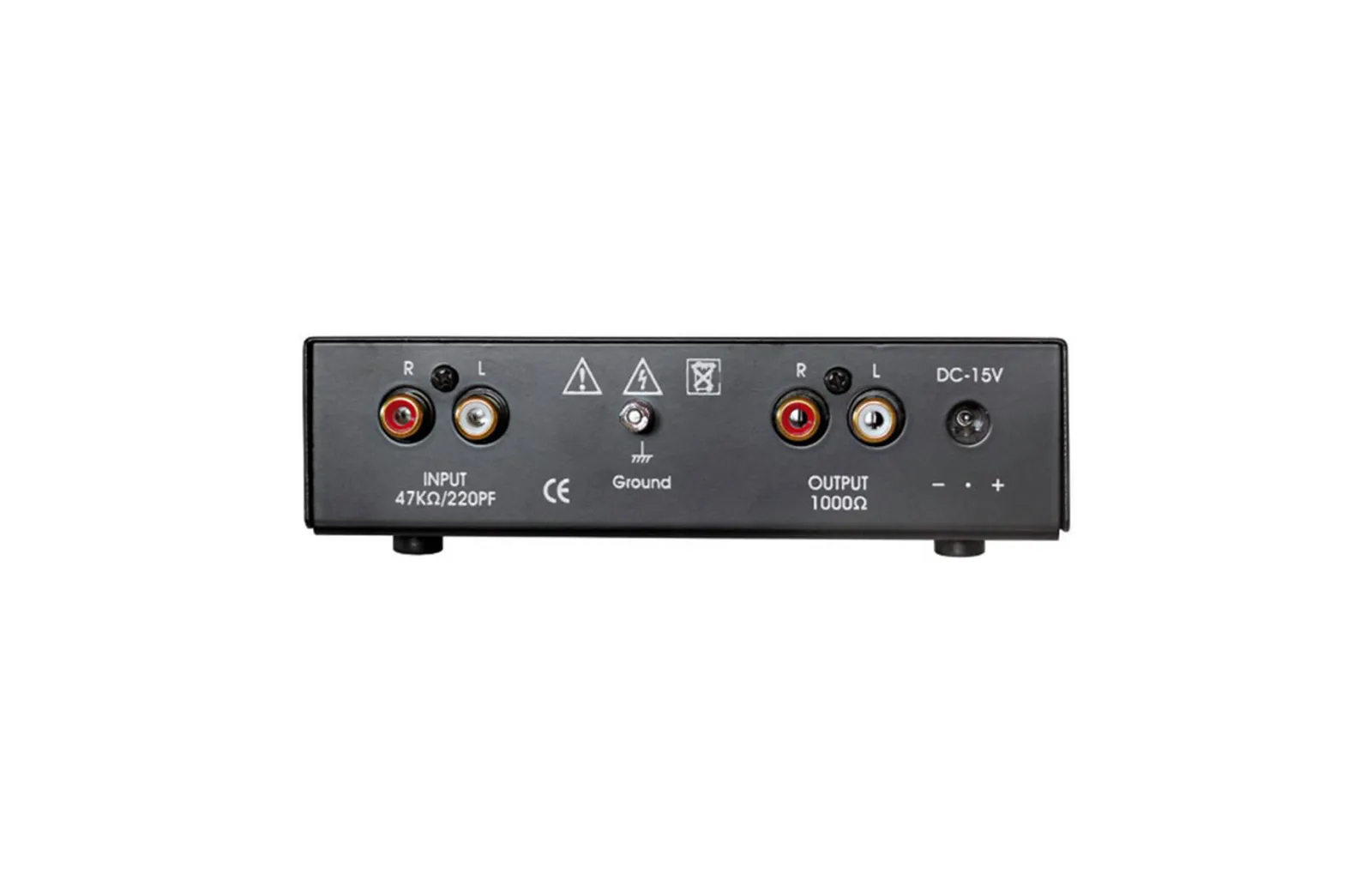 Préampli Phono Dynavox TC-750 Pour Platines Vinyle MM - Noir - Import Allemagne - Pour Amélioration Du Signal