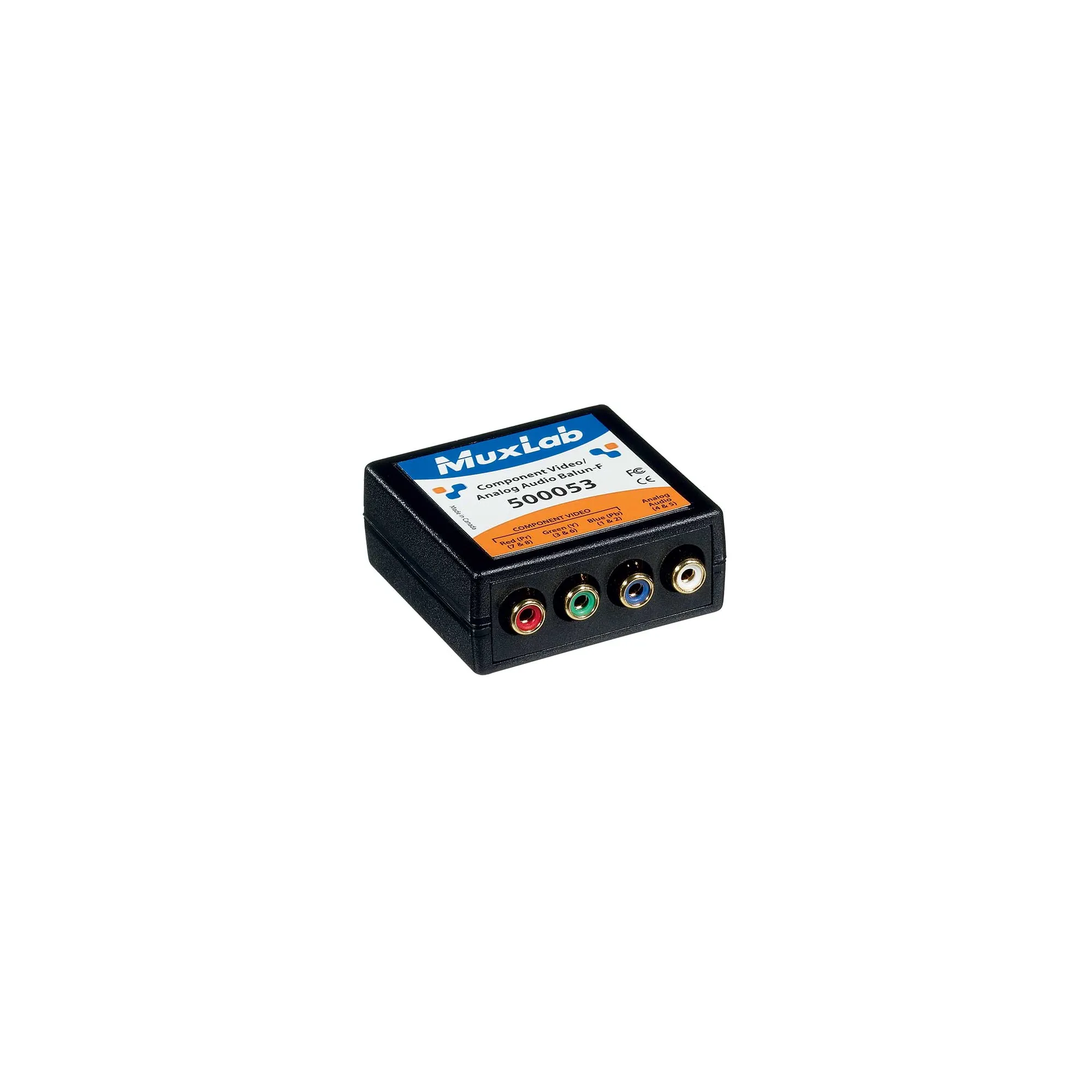 MUXLAB Component Video/Analog Audio Balun 500053 για μεταφορά ενός component σήματος βίντεο