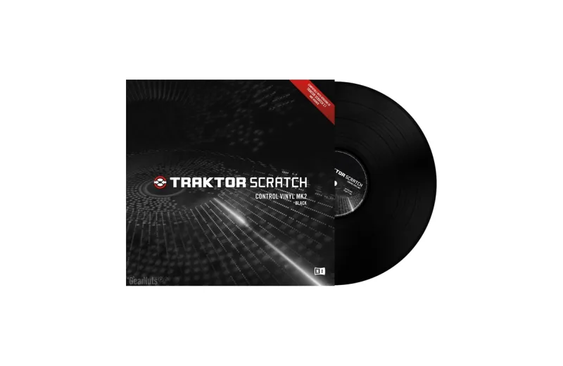 Traktor Scratch Control Vinyl MK2 - Black