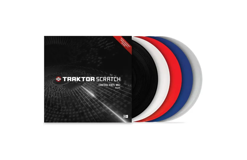 ✨未使用品✨TRAKTOR✨scratch Traktor Scratch Control Vinyl MK2 - Black