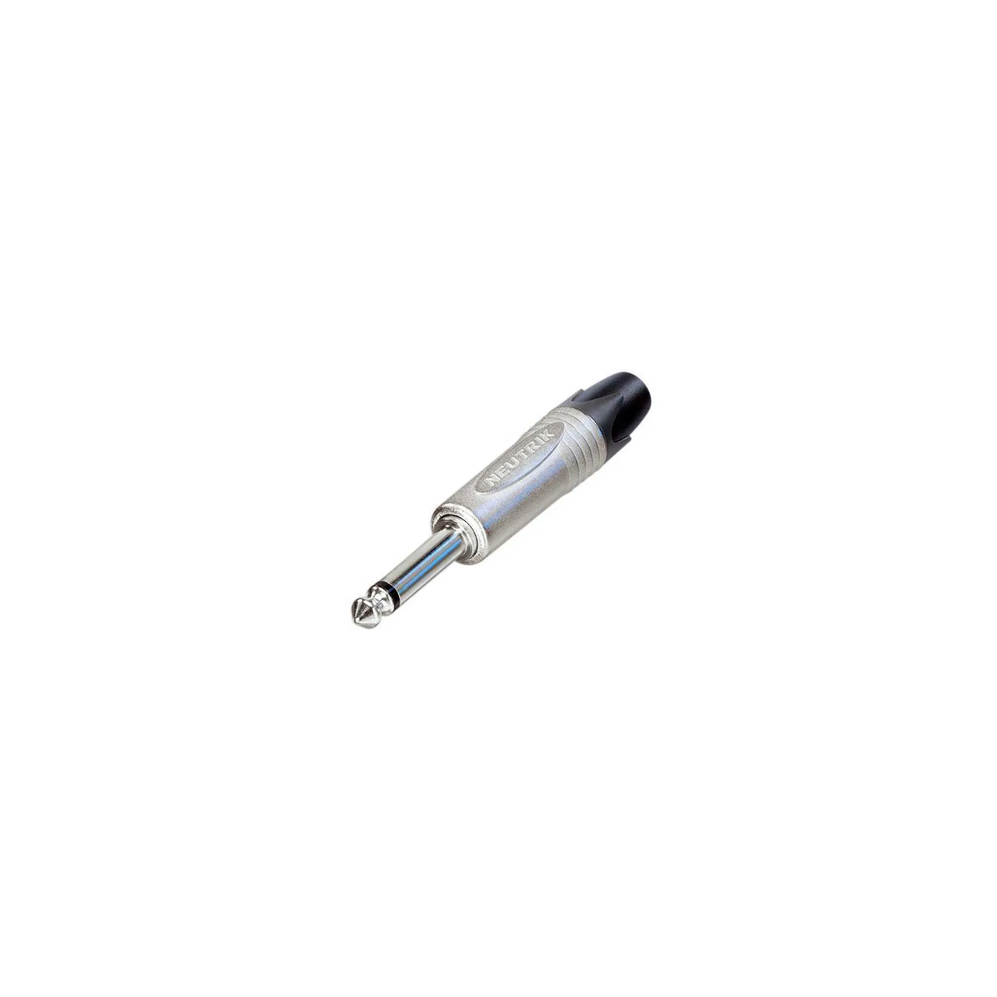 Neutrik NP-2X Adaptor Jack male 6,3mm mono nickel contacts