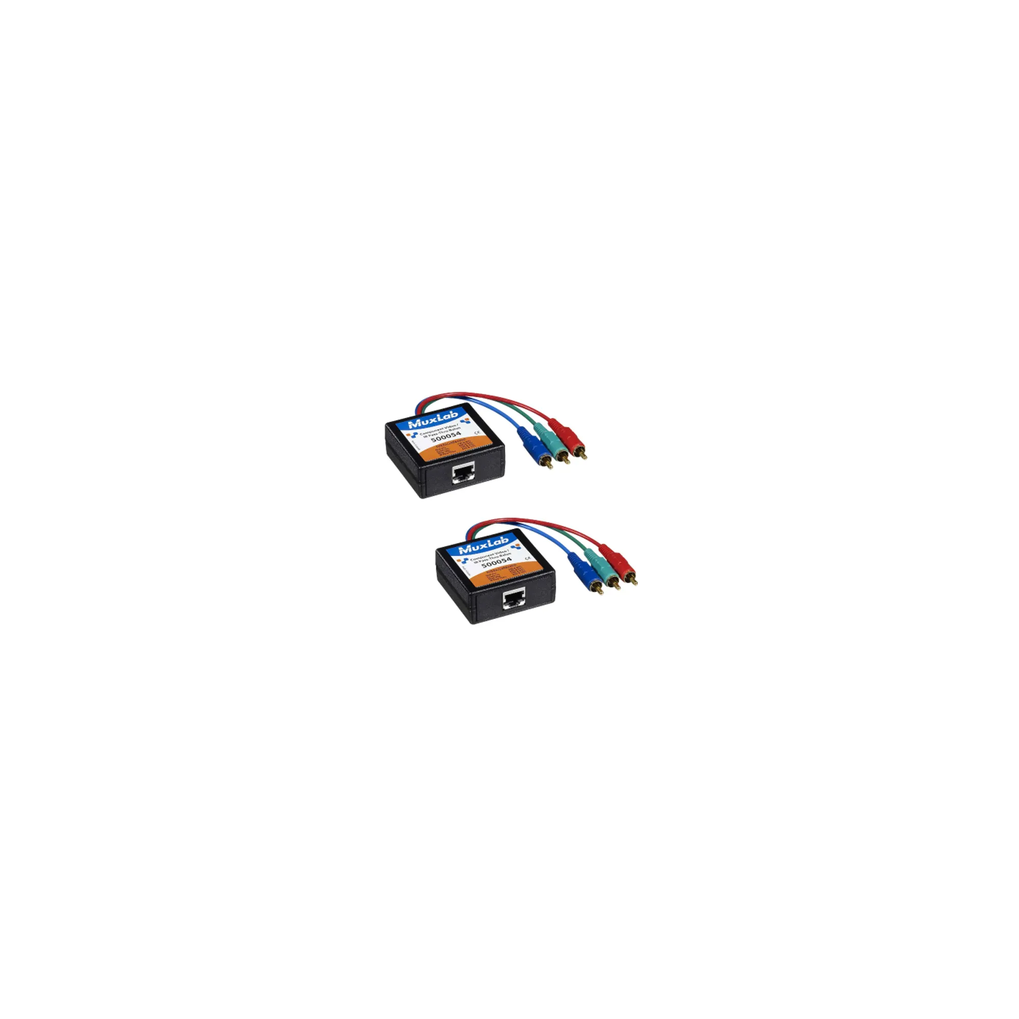 Muxlab Component Video/IR Pass-Thru Balun 500054