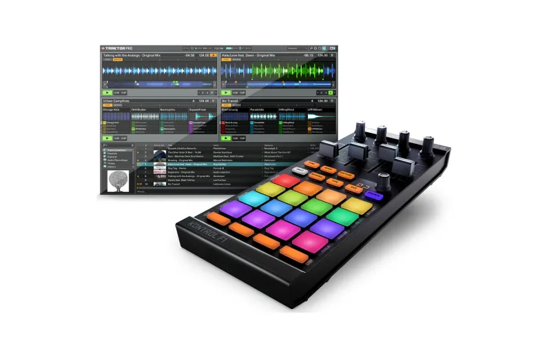 Native Instruments Traktor Kontrol F1 Denon SC Live 4 Dj Controller