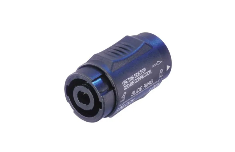 Neutrik NL4MMX lockable 4 pole speakon adapter
