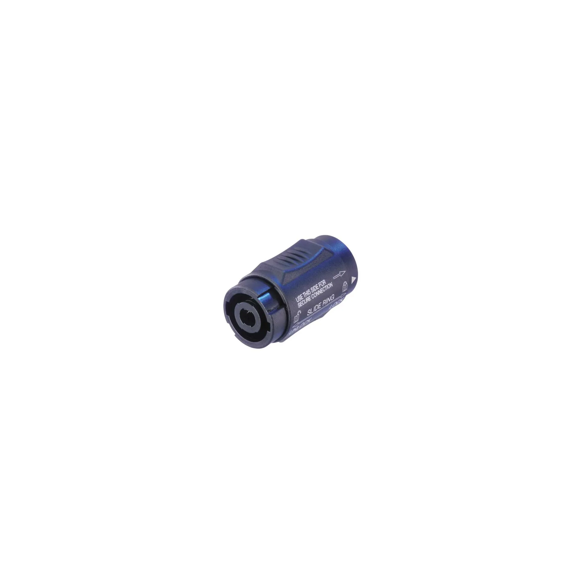 Neutrik NL4MMX lockable 4 pole speakon adapter