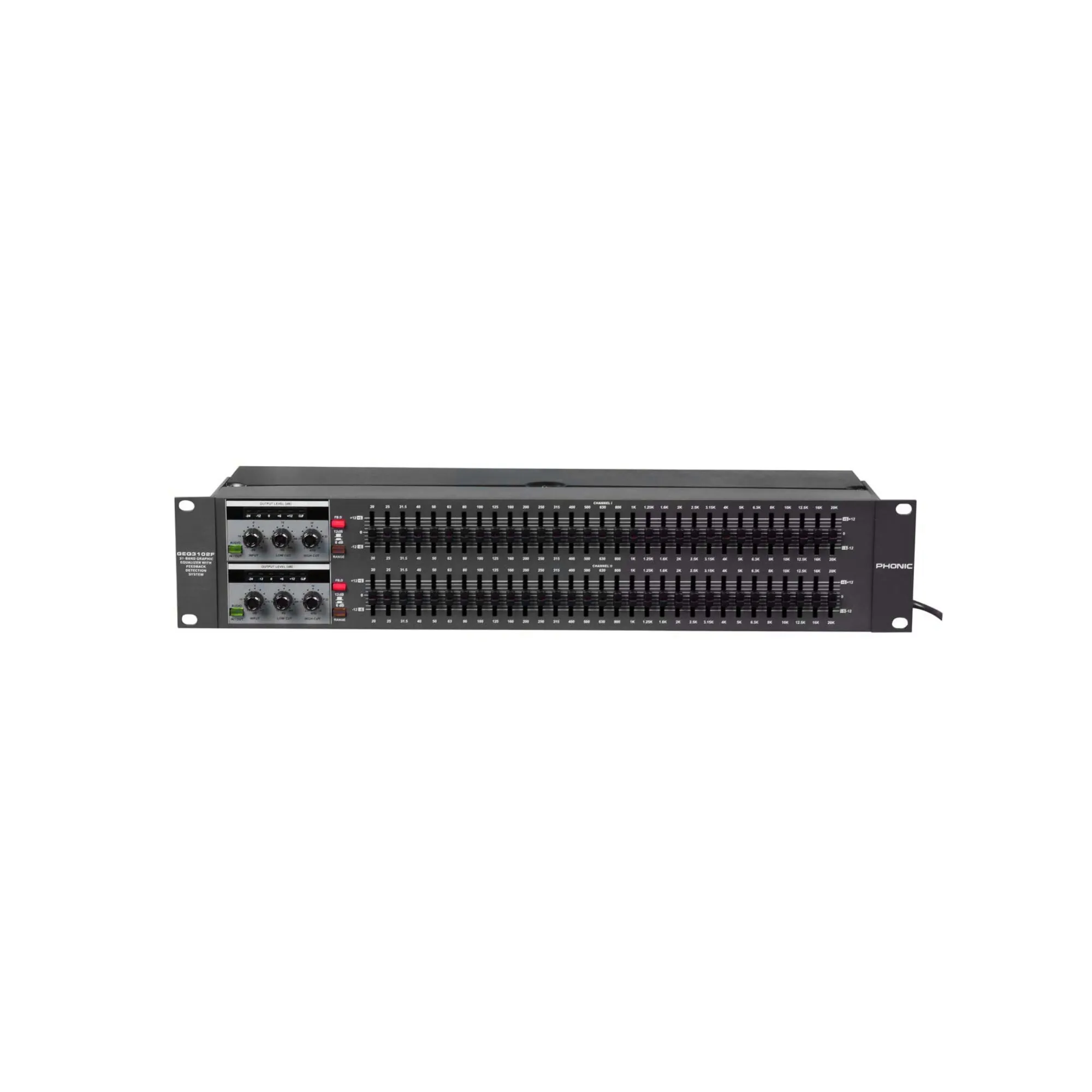 Phonic GEQ3102F dual channel 31-band equalizer