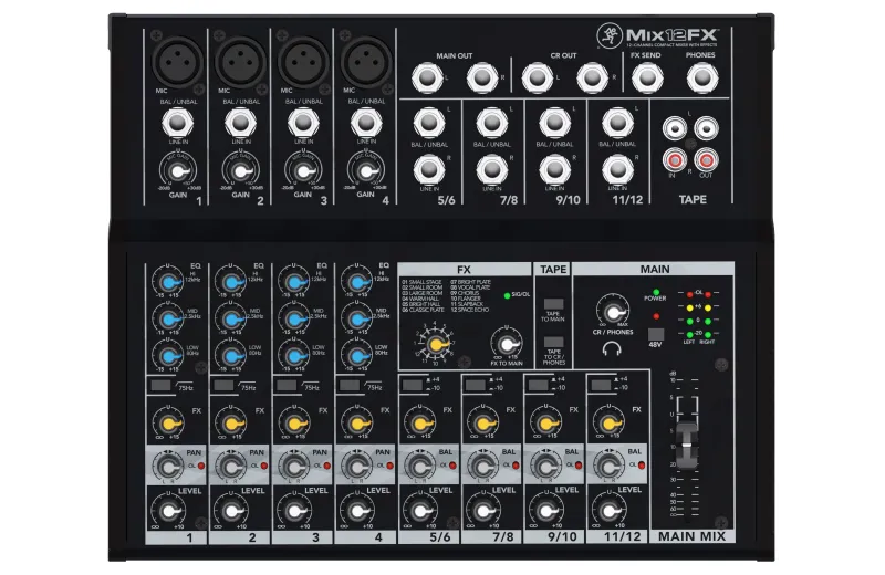 Mackie Mix12FX Analogue Sound Console