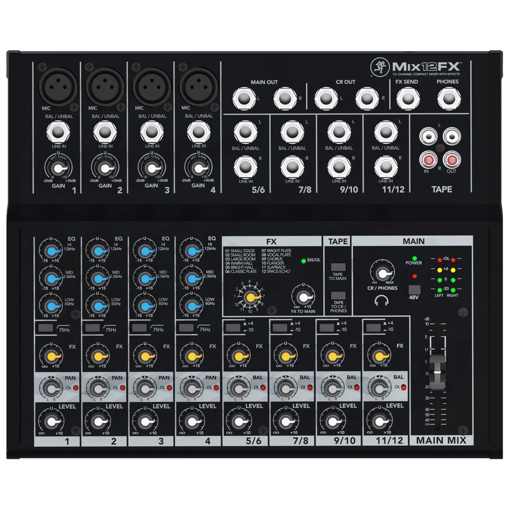 Mackie Mix12FX Analogue Sound Console