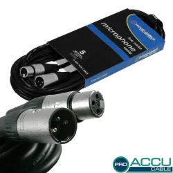 AC-PRO-XMXF/5  XLR-XLR 5m Accucable