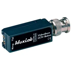 Balun από BNC σε ακροδέκτες βίδες για μεταφορά composite CCTV σήματος βίντεο μέσω ενός ζεύγους UTP MUXLAB CCTV Screw Ter