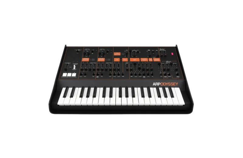 Arp Odyssey Synthesizer Orange Black