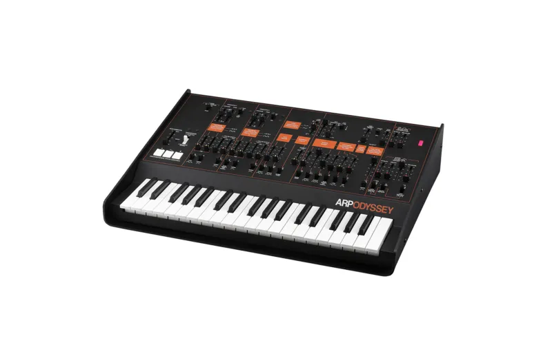 Arp Odyssey Synthesizer Orange Black
