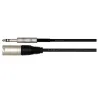 SilkRoad RIM10 Καλώδιο XLR Αρσενικό σε Jack 6,3mm Stereo, 3m