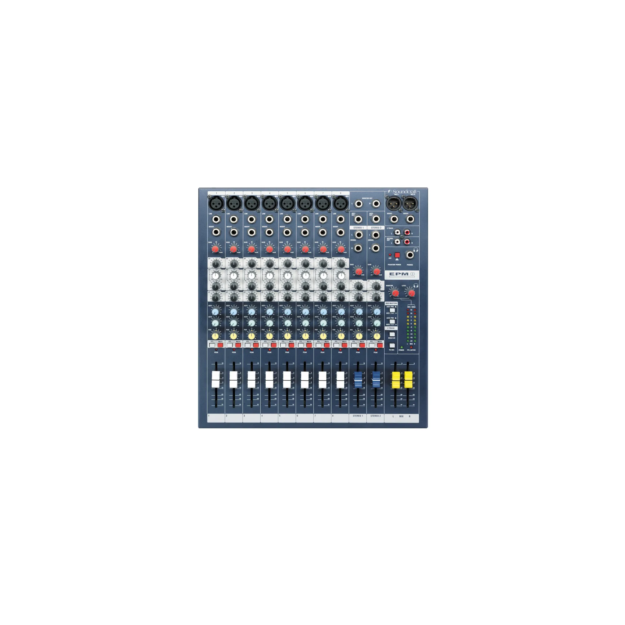 Soundcraft Spirit EPM8 Αναλογική Κονσόλα Ήχου
