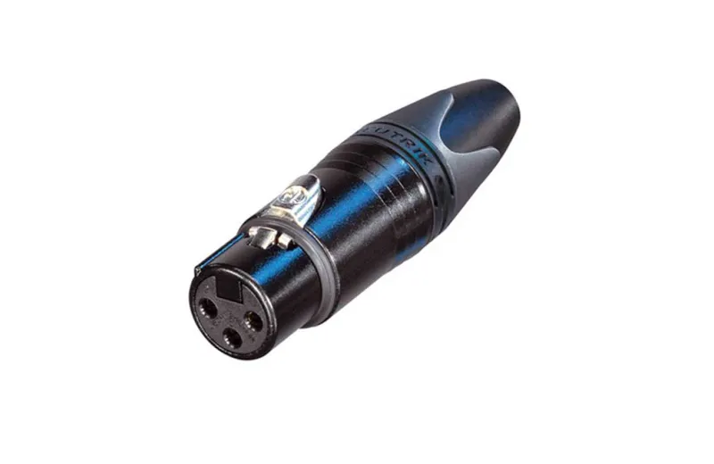 Neutrik 3-FXX Bag Βύσμα XLR 3-pin θηλυκό με ασημένιες επαφές