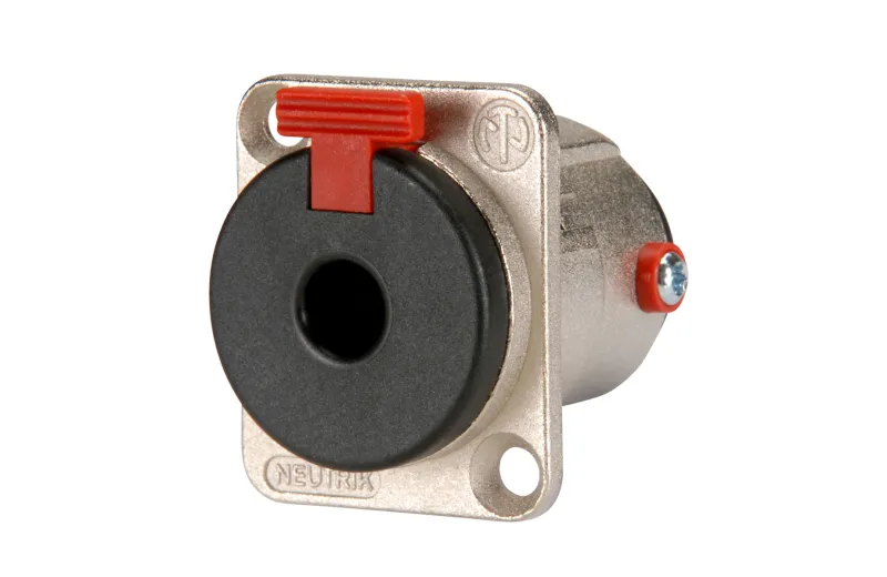 Neutrik NJ3FP6C Καρφί θηλυκό stereo σασί με κλιπ