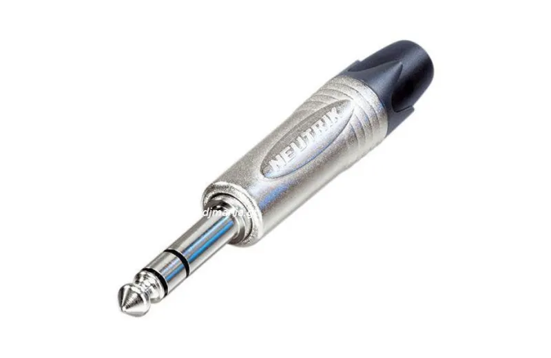 Neutrik NP-3X καρφί αρσενικό 6,3 mm stereo με επαφές νικελίου