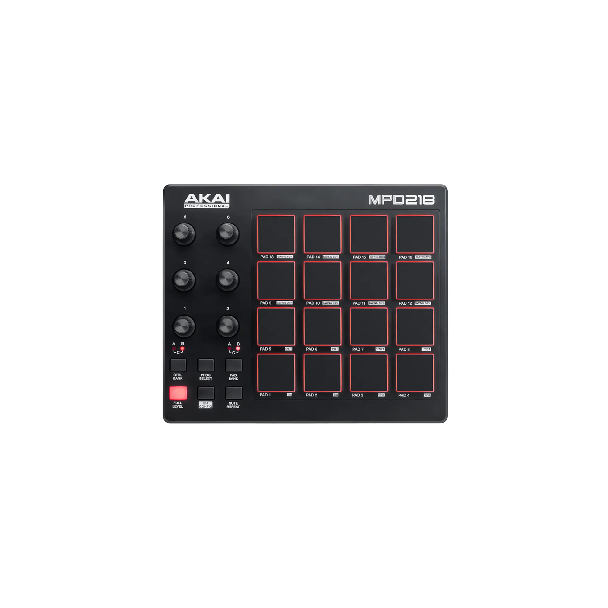 AKAI MPD218 USB MIDIパッド MPD218 MIDI Pad Controller | Akai Pro