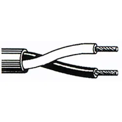 BELDEN 46382 BLACK ΚΑΛΩΔΙΟ ΗΧΕΙΩΝ 2X1.5 (Τιμή ανά Μέτρο)