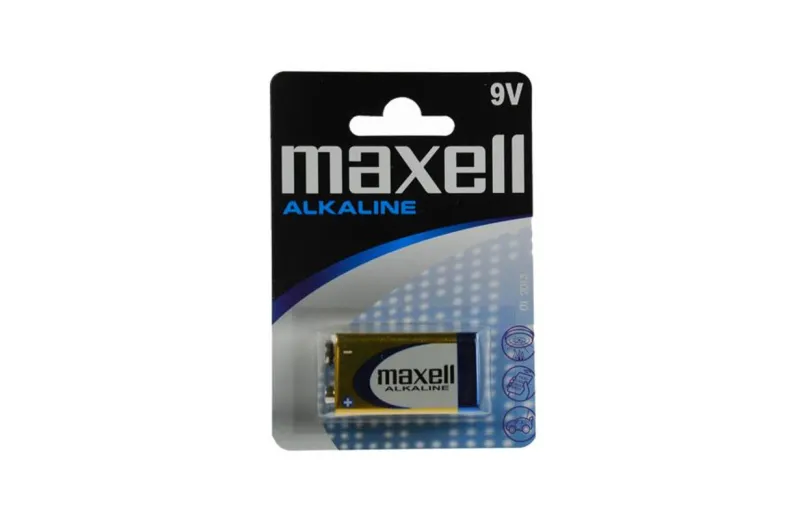 Maxell 6LR61 Alkaline Μπαταρία 9V