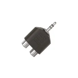 PROEL AT-128 Adaptor mini-jack 3.5mm stereo σε 2xRCA fem.