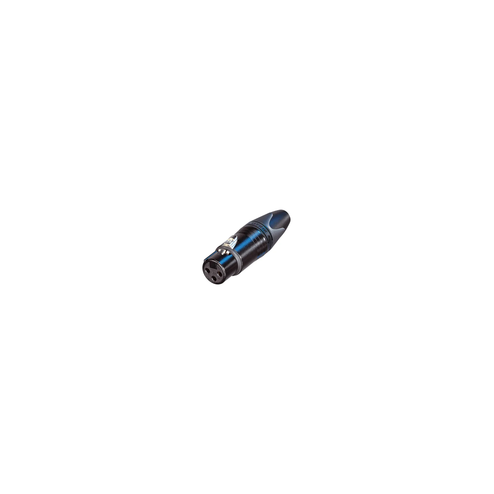 Neutrik NC3FXX-B  3-pin Female Cable Connector