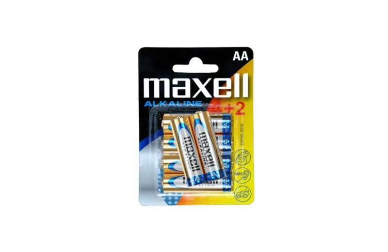 Maxell LR06 Alkaline Μπαταρίες τύπου AA 4 + 2 τμχ