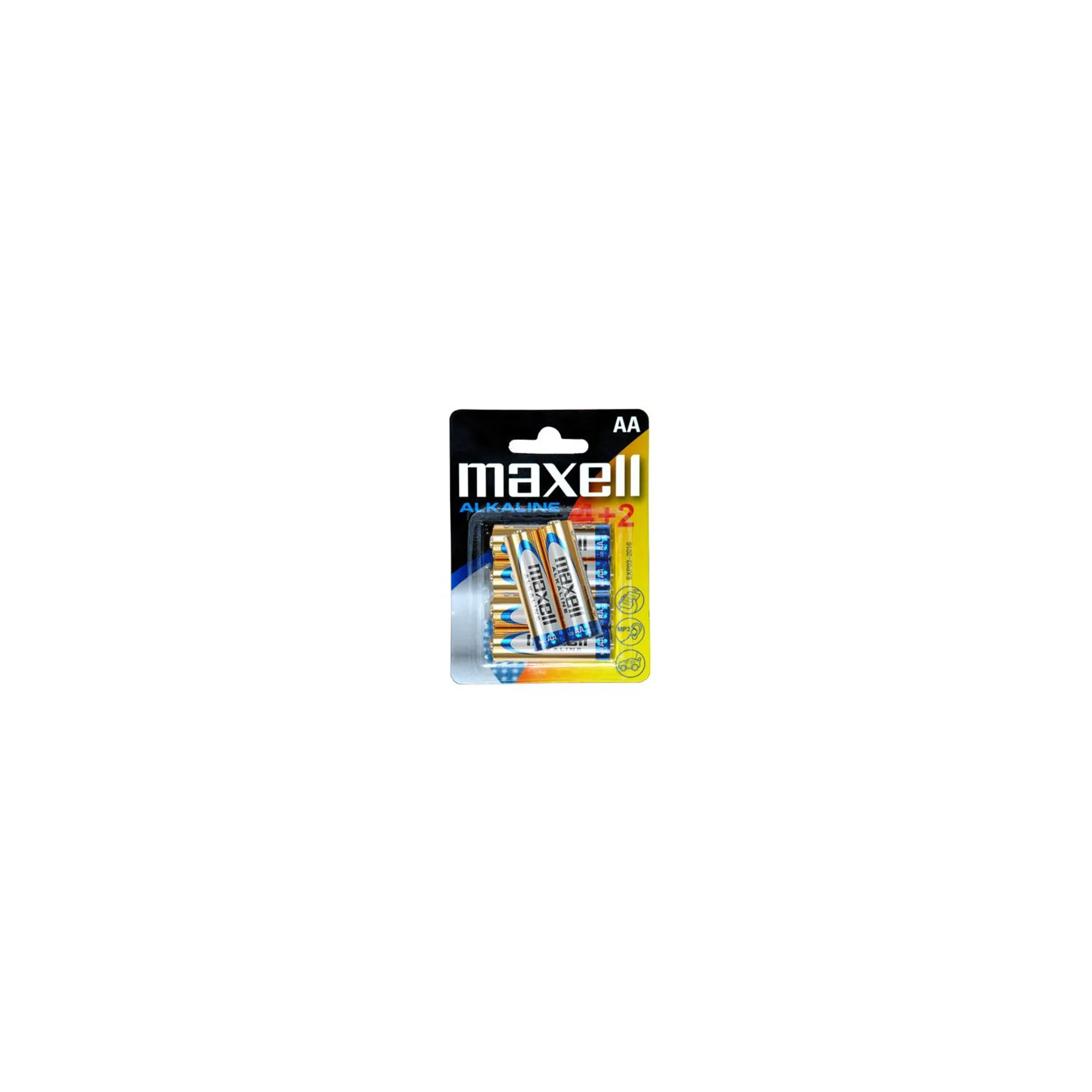 Maxell LR06 Alkaline Μπαταρίες τύπου AA 4 + 2 τμχ