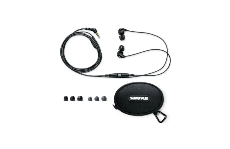 Shure SE112-GR In-Ear Ενσύρματα Ακουστικά - Μαύρο