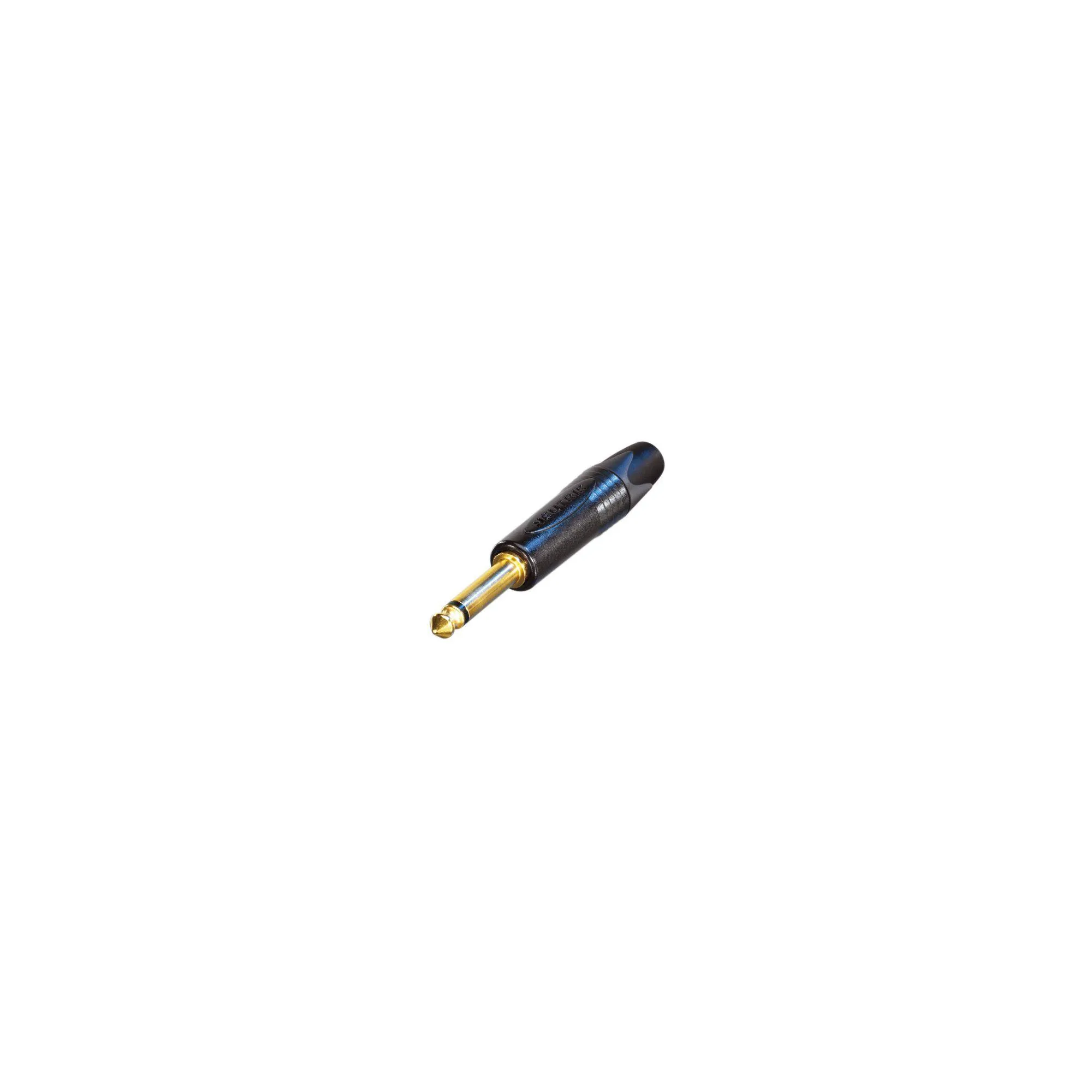 Neutrik NP-2X-B Καρφί 1/4 αρσενικό μονοφωνικό με επίχρυσες επαφές