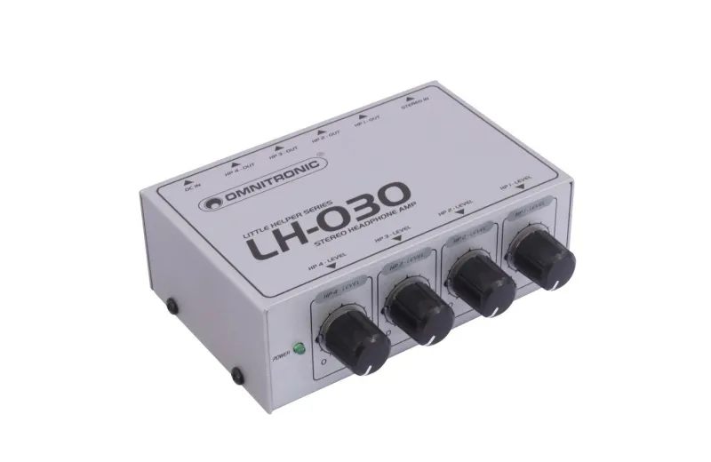 Omnitronic LH-030 Τετραπλός ενισχυτής ακουστικών