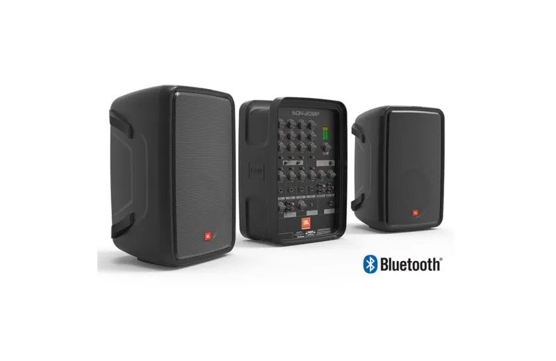 JBL Eon 208P Αυτοενισχυόμενο Σύστημα Ήχου - Μαύρο