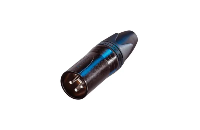 Neutrik 3-MXX Bag Βύσμα XLR 3-pin αρσενικό με ασημένιες επαφές