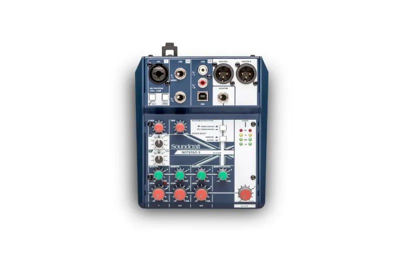 Soundcraft Notepad-5 Αναλογική Κονσόλα Ήχου
