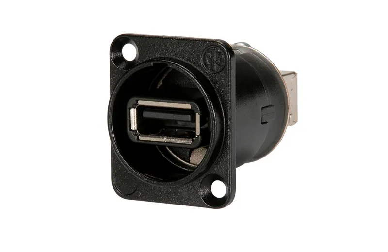 Neutrik NAUSB-W-B επαγγελματικός αντάπτορας σασί USB A σε USB Β