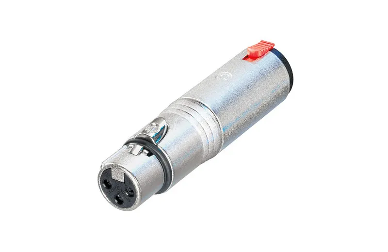 Neutrik NA3FJ επαγγελματικός αντάπτορας XLR 3pin θηλυκό σε stereo θηλυκό καρφί