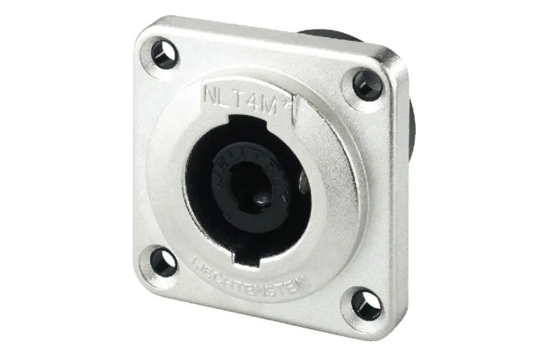 Neutrik NLT4MP professional 4 pole male chassis connector