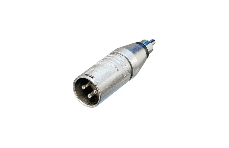 Neutrik NA2MPMM Αντάπτορας XLR RCA αρσενικό