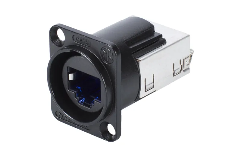 Neutrik NE8FDY-C6-B Βύσμα Internet Rj 45 σασί