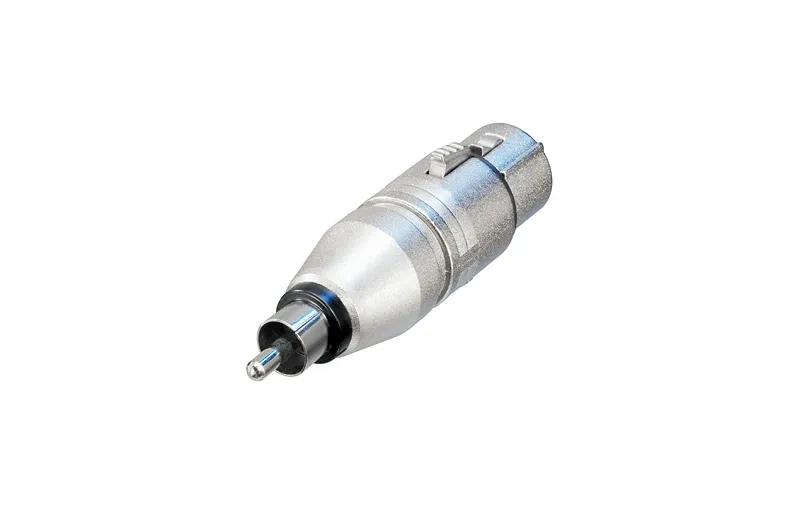 Neutrik NA2FPMM professional adaptor XLR 3pin female to RCA male