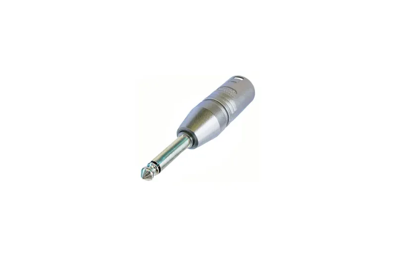 Neutrik NA2MP επαγγελματικός αντάπτορας αρσενικό XLR 3pin σε mono Jack αρσενικό