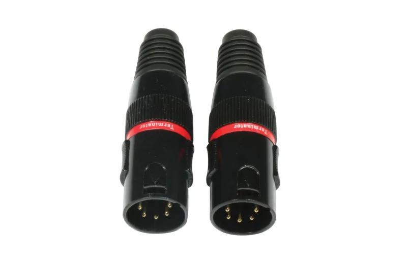 Accucable AC-DMXTERM-5/SET Βύσματα DMX 5 pin αρσενικό