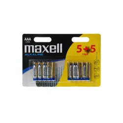 Maxell LR03 Alkaline Μπαταρίες τύπου AAA 5 + 5 τμχ