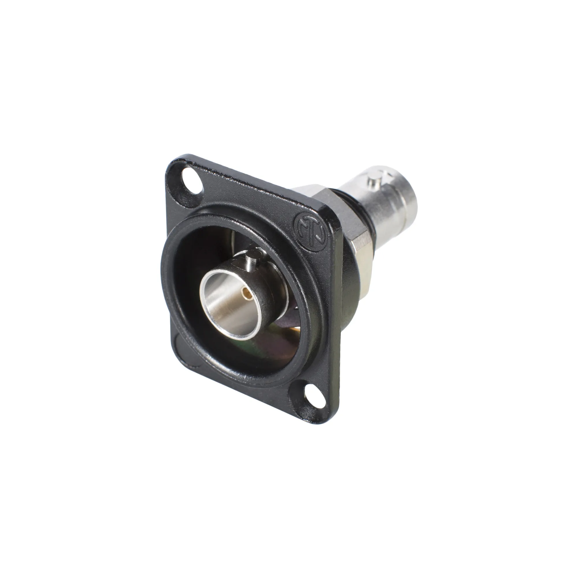 Neutrik NBB75DFIB isolated BNC chassis connectors
