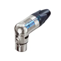 Neutrik NC3FRX right angle female cable connector