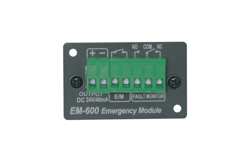 JDM EM 600 Αναγγελία μηνυμάτων έκτακτης ανάγκης