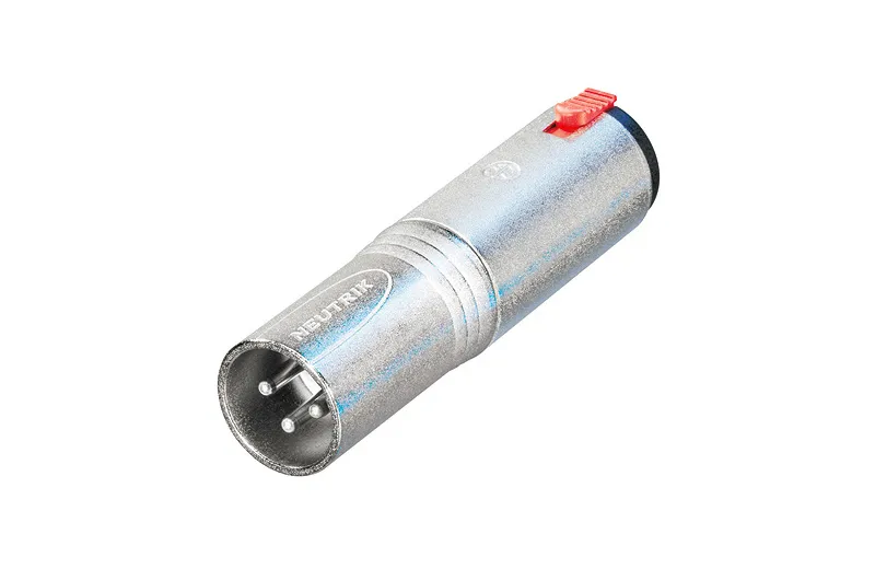Neutrik NA3MJ Αντάπτορας XLR 3pin αρσενικό σε καρφί θηλυκό