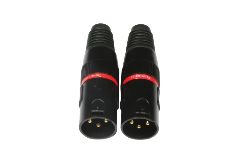 Accucable AC-DMXTERM-3/SET Βύσματα DMX 3 pin αρσενικό